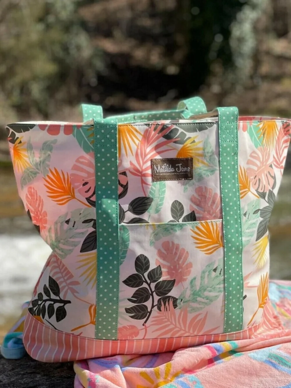 Brand New Matilda Jane Golden Island Tote
